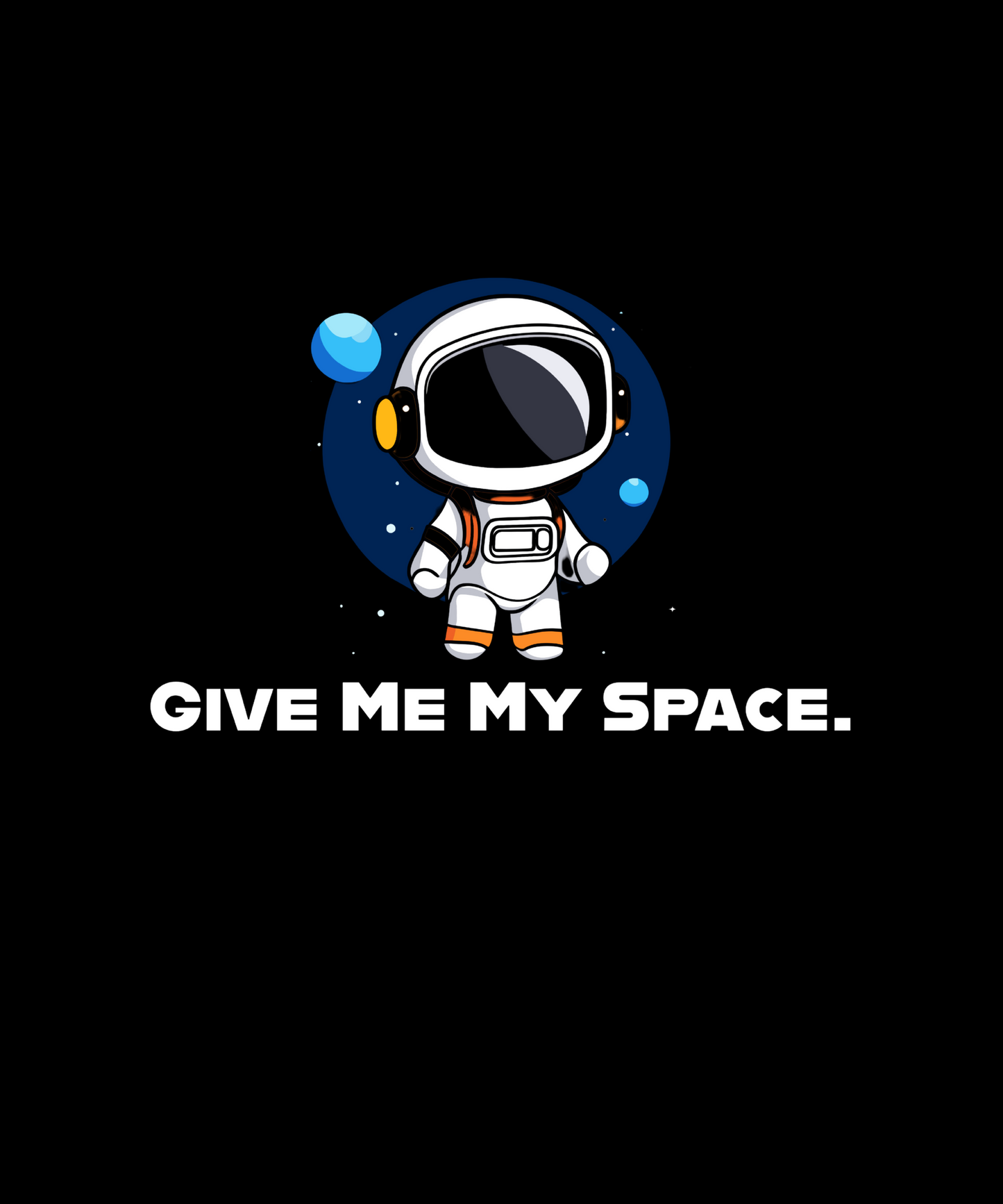 Give Me My Space” Oversized T-Shirt – Astronaut-Approved Comfort