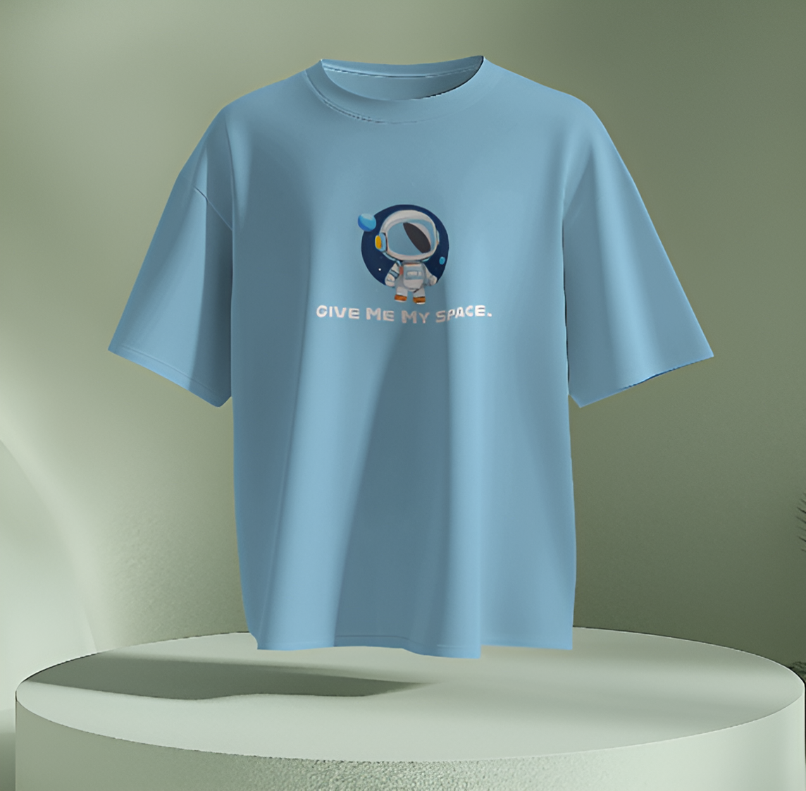 Give Me My Space” Oversized T-Shirt – Astronaut-Approved Comfort