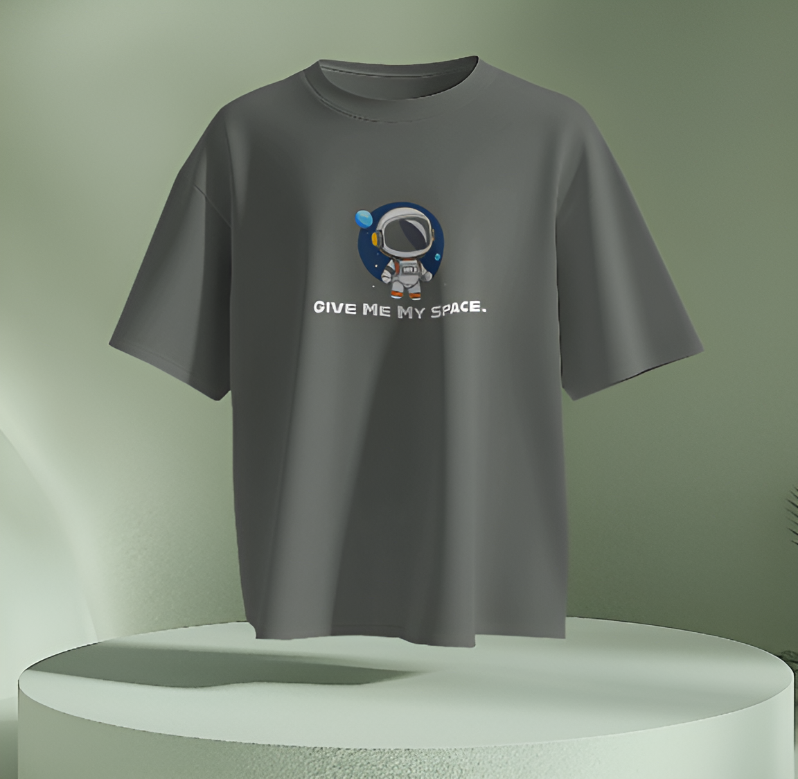 Give Me My Space” Oversized T-Shirt – Astronaut-Approved Comfort