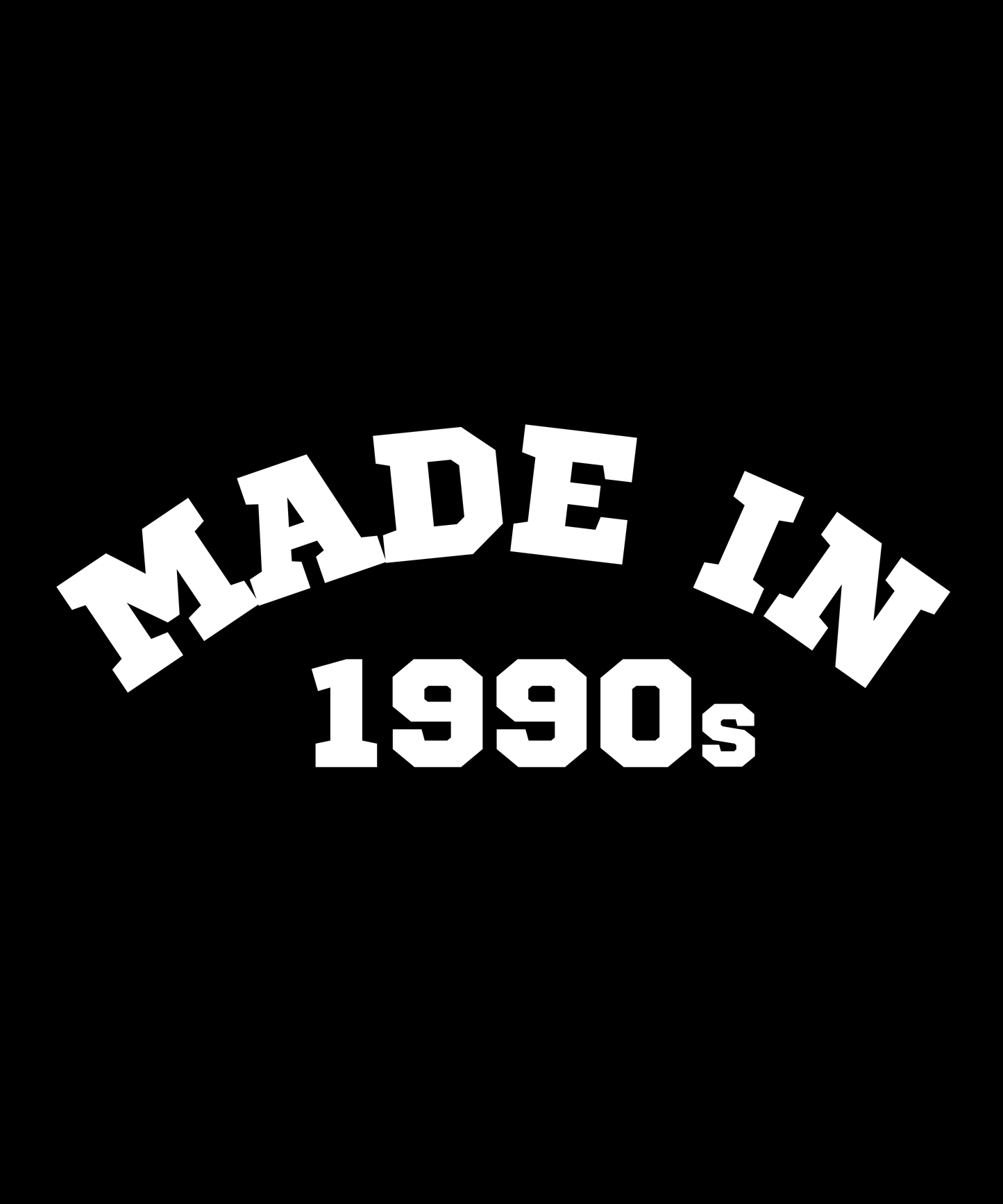 Made in 1990s Oversized T-Shirt – Because The ‘90s Were Peak Cool