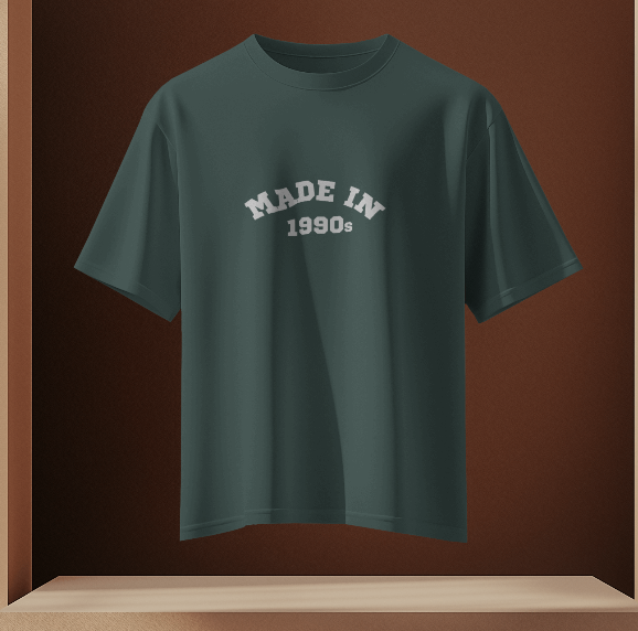 Made in 1990s Oversized T-Shirt – Because The ‘90s Were Peak Cool