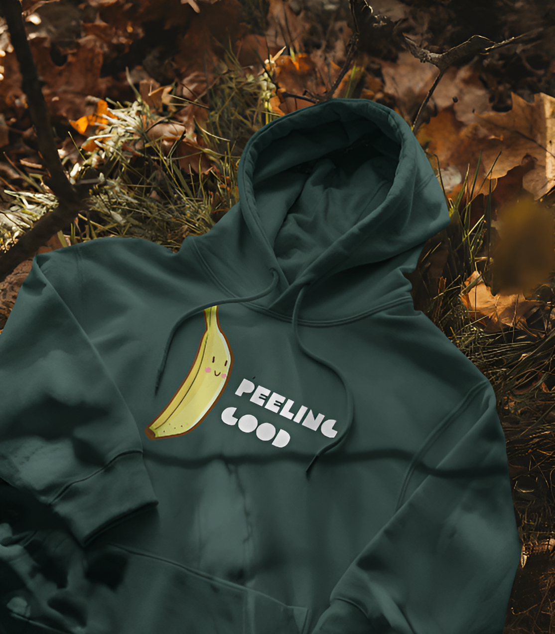 Peeling Good Hoodie For Men β Fun Banana Graphic Hoodie