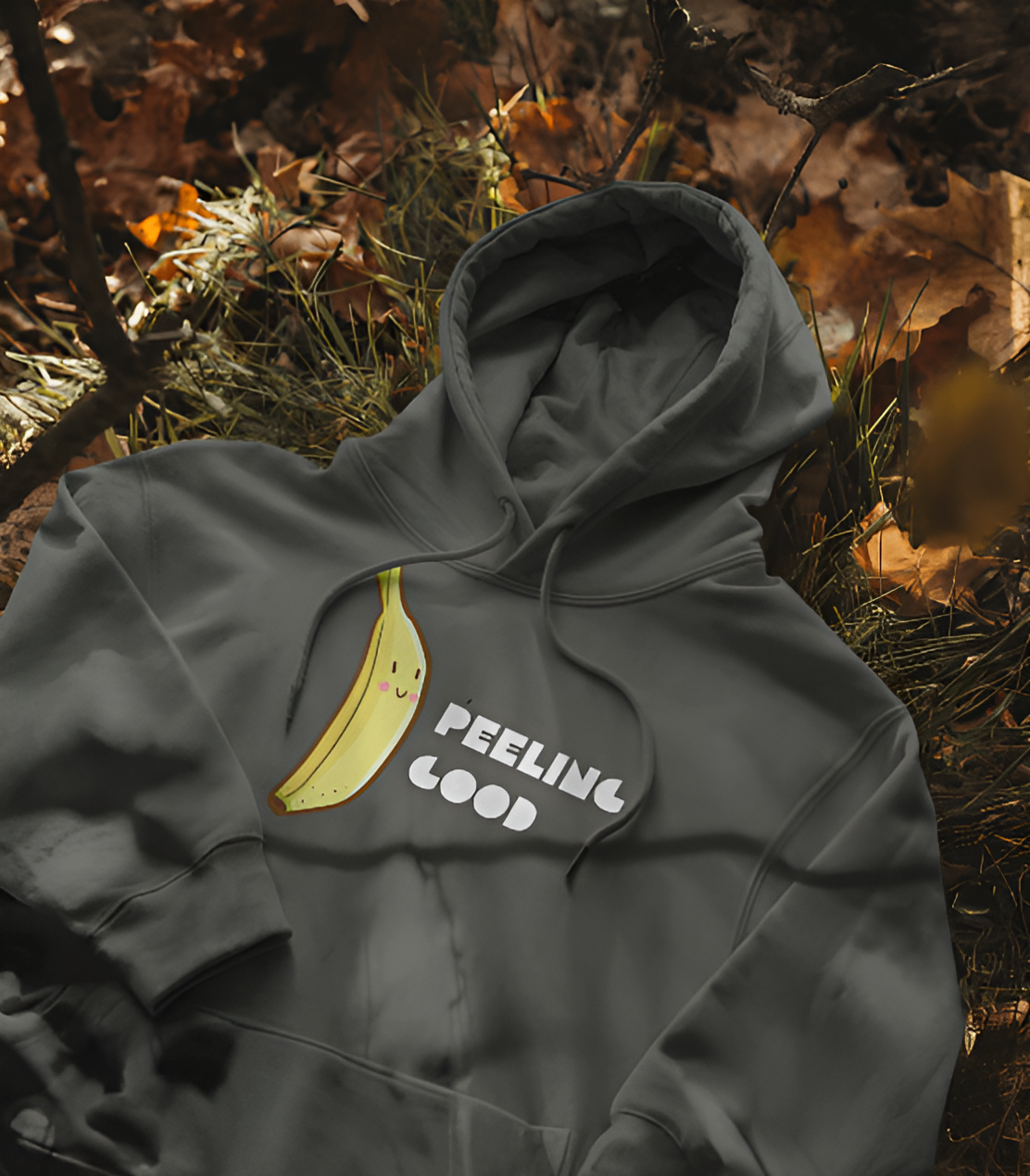 Peeling Good Hoodie For Men β Fun Banana Graphic Hoodie
