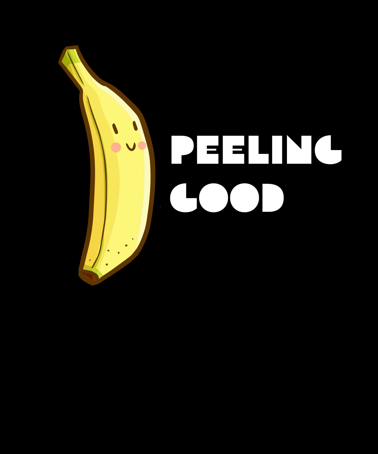 Peeling Good Hoodie For Men β Fun Banana Graphic Hoodie