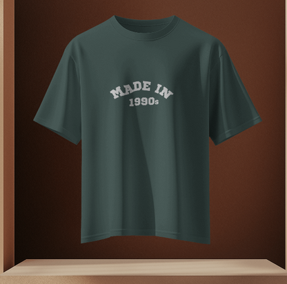 Made in 1990s Oversized T-Shirt – Because The ‘90s Were Peak Cool
